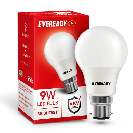 Eveready Cool Daylight White Light 6500K LED Bulb 9 Watt