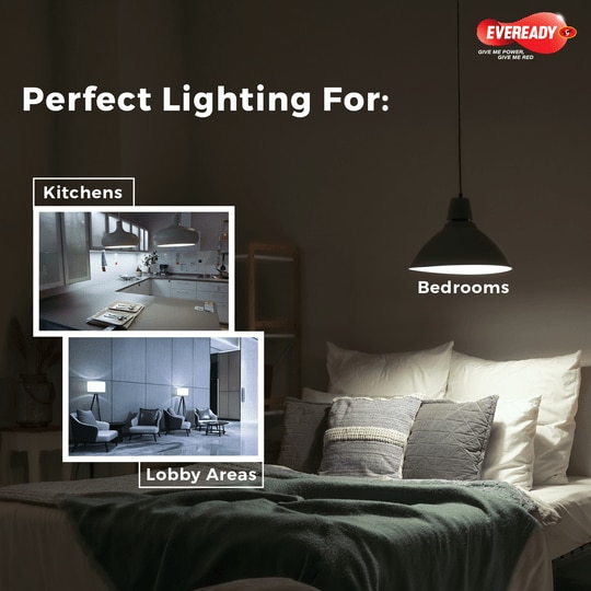 Eveready Cool Daylight White Light 6500K LED Bulb 9 Watt