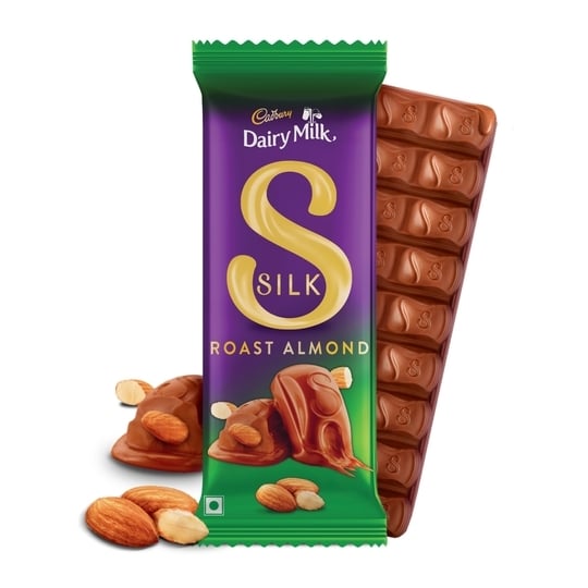 Cadbury Dairy Milk Silk Roast Almond Chocolate Bar 52 g