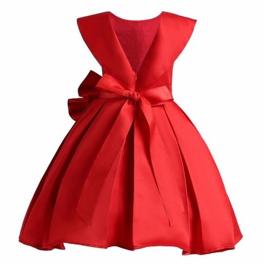 Wish Littlle Girls White Satin A-Line Maxi Dress - 10-11 Year