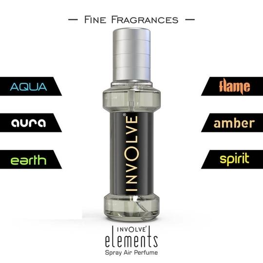 Involve Elements Aqua Spray Air Perfume - Fragrance for Car - IELE01