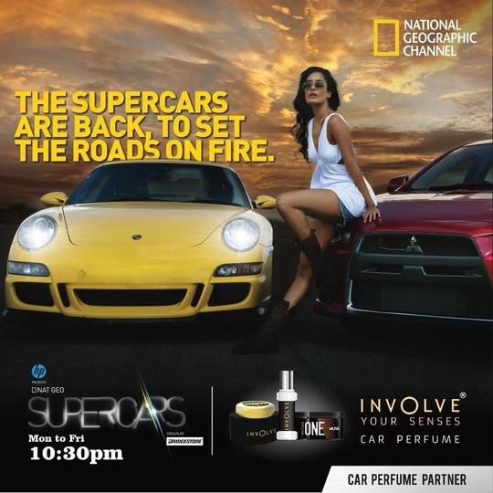 Involve Elements Aqua Spray Air Perfume - Fragrance for Car - IELE01