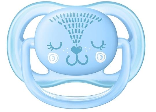 Philips Avent Blue And Green Ultra Air Pacifier For Boy ,0-6 m, 2 pcs