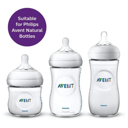 Philips Avent Natural 2. 0 Teat Fast Flow For ,6 M, Set Of 2