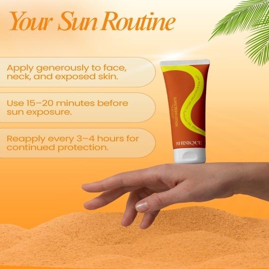 SHINIQUE SunSlay Sunscreen Lotion 50ml  Sunscreen