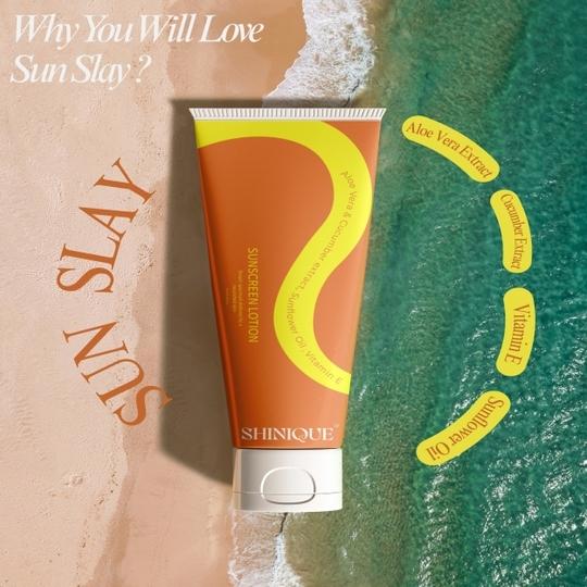 SHINIQUE SunSlay Sunscreen Lotion 50ml  Sunscreen