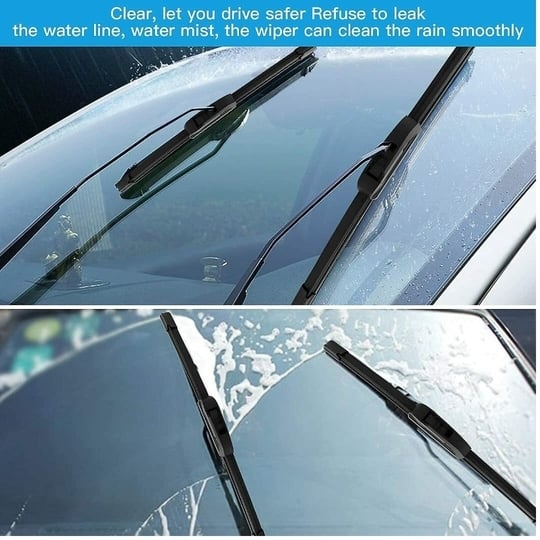 Auto Hub Car Wiper Blade Compatibility with Maruti Suzuki S-Cross New (Model : 2013-Till Date) Windshield Size D-26,P-14