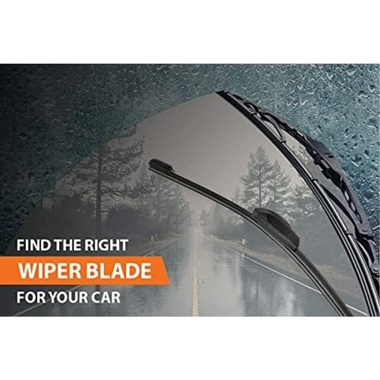 Auto Hub Car Wiper Blade Compatibility with Maruti Suzuki S-Cross New (Model : 2013-Till Date) Windshield Size D-26,P-14