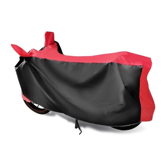 Auto Hub Bike Body Cover for Hero Maestro , Dustproof UV Protection water resistant Custom Fit Cover-(Black-Red)