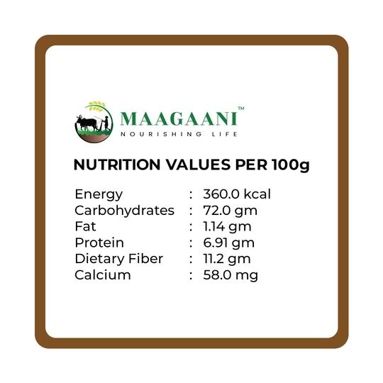 Maagaani stone milled Sprouted Ragi Flour (Madua/Nachni aata)| 100% Natural | Fibre, Protein and Iron Rich Healthy Meal for adults | Nutrient-rich food | Finger Millet Flour- 0.5 Kg