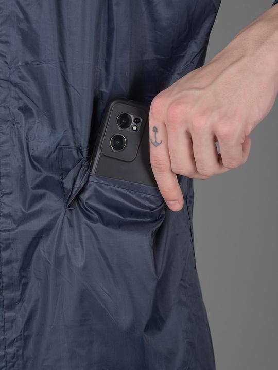 Dollar Rainguard Men's PVC Full Sleeve Solid Raincoat Set With Adjustable Hood and Pocket