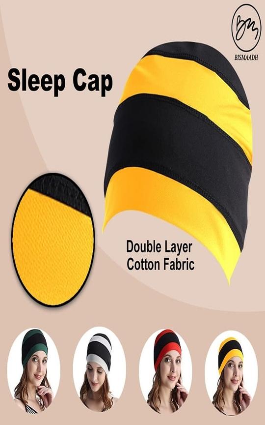 BISMAADH 3 Pieces Dual Color Men Cooling Skull Caps Helmet Liner Sweat Cap Wicking Beanie Welding Caps Do Rags Head Wrap for Women Teens