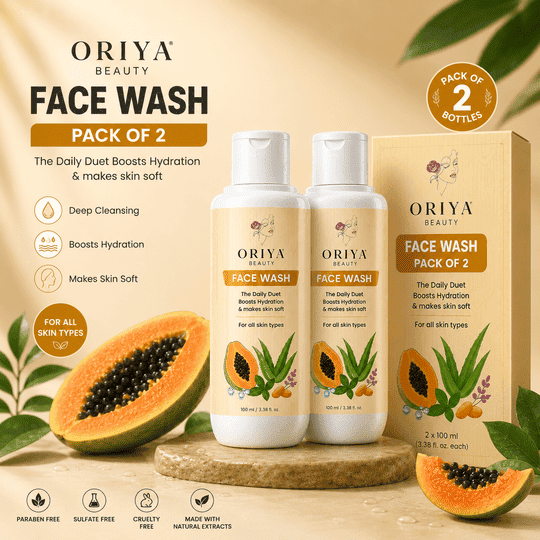 Oriya Beauty Dirt Removal Cleanser (Enriched with papaya)  100g | pack of 2