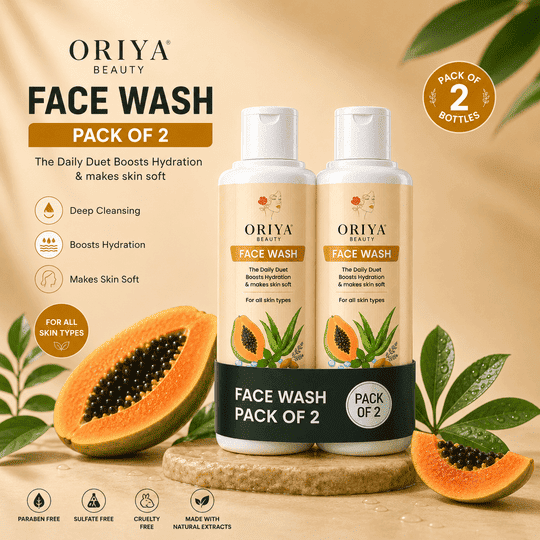 Oriya Beauty Dirt Removal Cleanser (Enriched with papaya)  100g | pack of 2