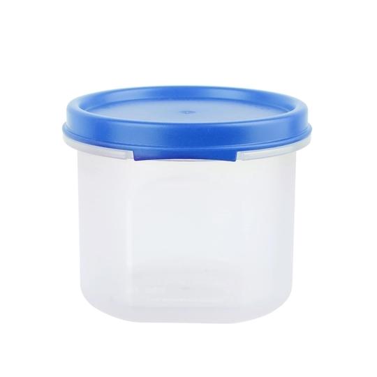 Cutting EDGE Modular Airtight Kitchen Storage Containers Combo Set with Plain lid (3.0L + 2x250ml), Plastic Containers Combo Set for Rice, Dal, Atta,Flour, Cereals, Snacks (Light Blue)
