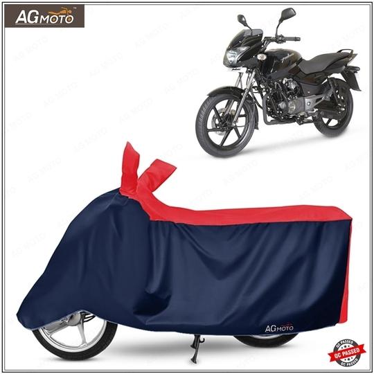 AG MOTO Bajaj Pulsar 150 bike cover Water Resistant Dust Proof Protection in All Weather Red&Blue