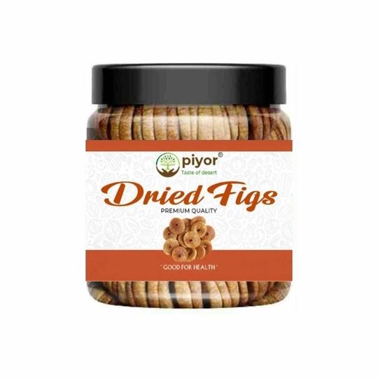 PIYOR Premium Afghani Anjeer-250g | Dried Figs | Anjir Dry Fruits | Natural, Rich in Iron, Fibre & Vitamins