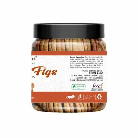PIYOR Premium Afghani Anjeer-250g | Dried Figs | Anjir Dry Fruits | Natural, Rich in Iron, Fibre & Vitamins