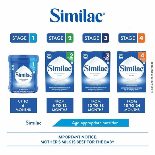 Similac Infant Stage 2 Follow-Up Powder Formula 6 To 12 Months, 400G Box, No Palm Olein Oil, Immune System And Bone Development