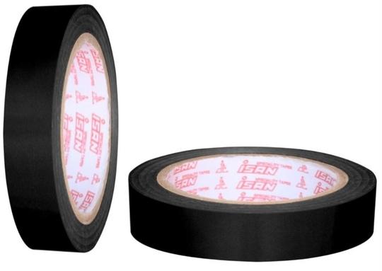 ISAN Floor Marking Tape Black Colour 18mm (3/4" Approx) Width X 25m Length (2 Pc)