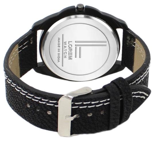 LOREM White Attrective Analog Watch For Men LR55