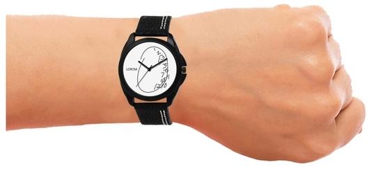 LOREM White Attrective Analog Watch For Men LR55