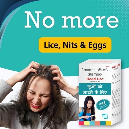 Head Lice Shampoo - Anti-Lice Shampoo - Lethal on Head Lice - Pack of 2