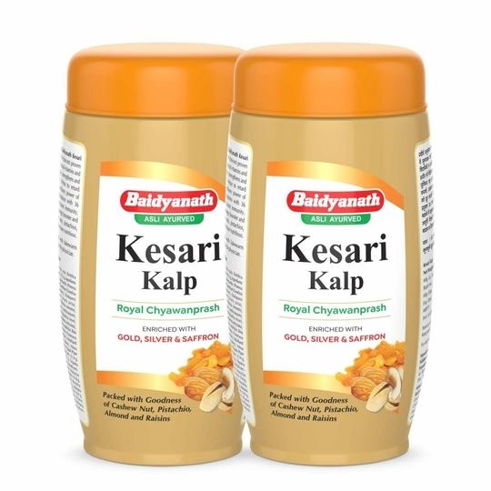 Baidyanath Kesari Kalp Royal Chyawanprash 1 Kg (Pack of 2)