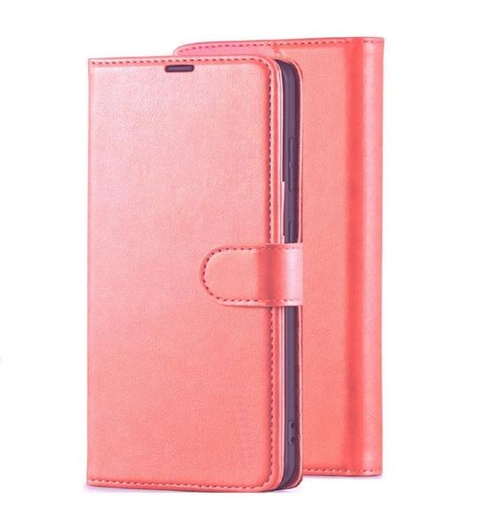 ClickCase Vintage Series For Nokia G10 Peach Faux Leather Mobile Wallet Flip Cover