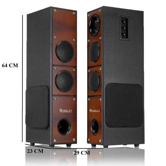 Bencley DEWO Double Tower Speakers/ Bluetooth Speaker/Multimedia Speaker/ Home Theater With AUX/BLUETOOTH/AUX Port (Height 64 CM)