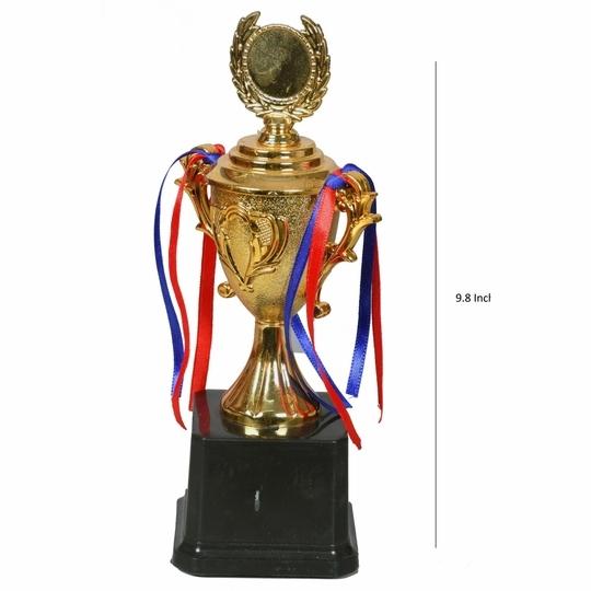Meedoz Trophy WITH MEDAL for School Student Appreciating Best student Trophy Elegant Award for Achievements, Competitions, Corporate Events, Sports, and Celebrations | 9.8-Inch