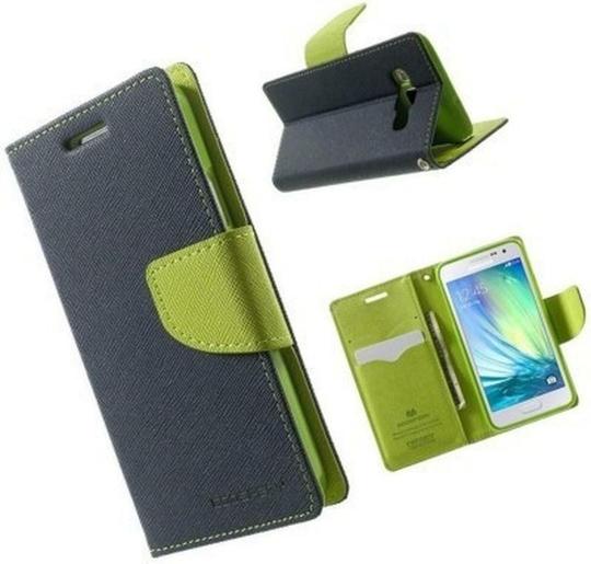 BINTAGE Flip Cover for Mi Redmi 4X (Red, Blue, Pack of: 2)