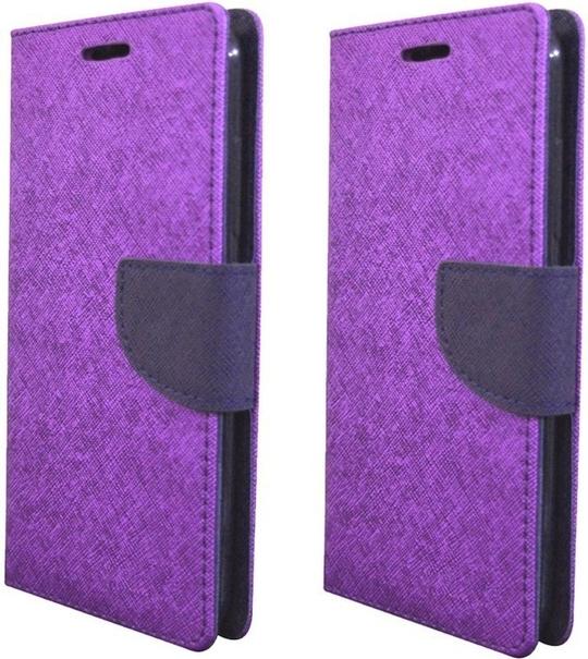 BINTAGE Flip Cover for Lenovo A6010 BINTAGE Flip cover for Lenovo A6010::Lenovo A6010 Plus Black::Brown (Black, Pack of: 1)