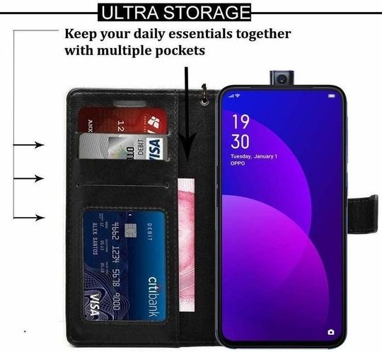 BINTAGE Flip Cover for Mi Redmi Y2 -MZB6784IN (Black, Grip Case, Pack of: 1)