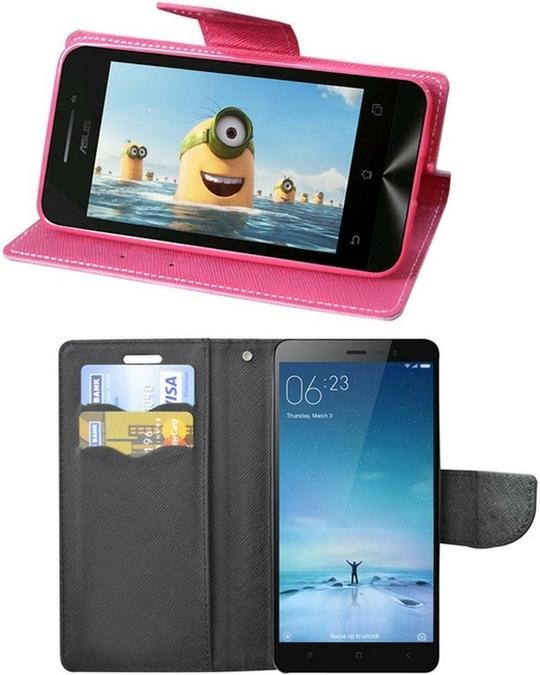 BINTAGE Flip Cover for Mi Redmi Note 4 BINTAGE Mercury Flip cover for Xiaomi Redmi Note 4 - Black (Black, Pack of: 1)