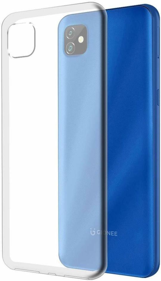 BINTAGE Back Cover for GIONEE Max Pro (Transparent, Flexible, Pack of: 1)
