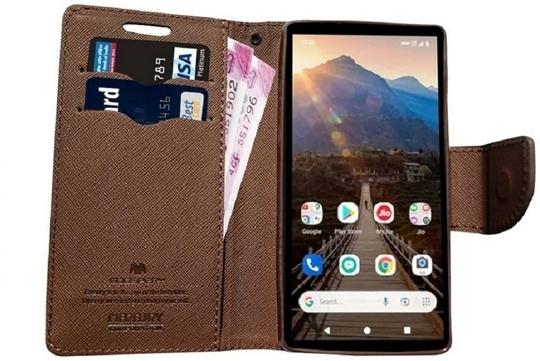 BINTAGE Flip Cover for Wallet Case Oppo CPH1717 /Oppo A71 (Black, Dual Protection, Pack of: 1)