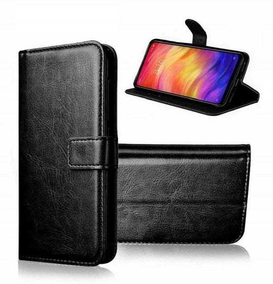 BINTAGE Flip Cover for MOTOROLA G51 (Black, Magnetic Case, Pack of: 1)