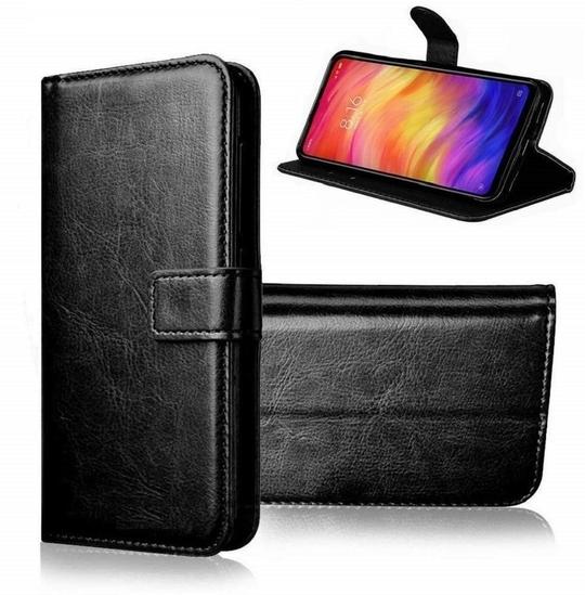 BINTAGE Flip Cover for Honor 20i (Black, Grip Case, Pack of: 1)