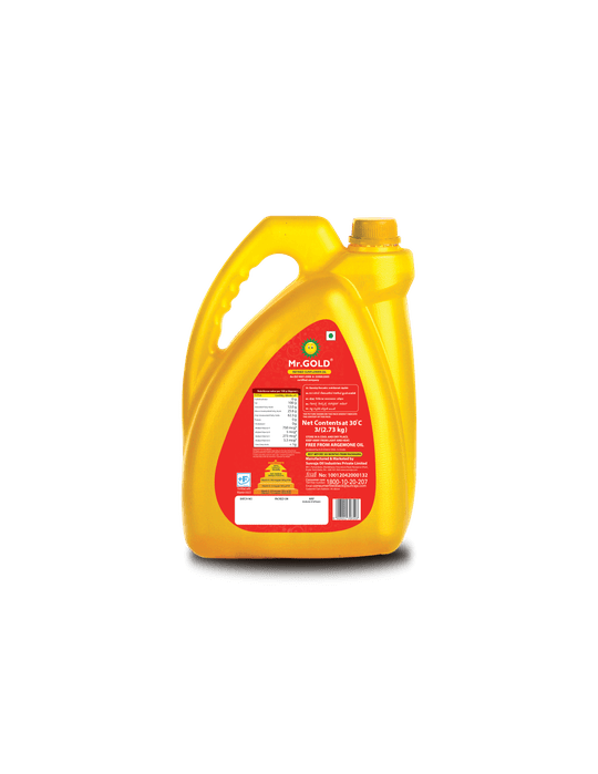 Mr.Gold Refined Sunflower Oil Can, 3L
