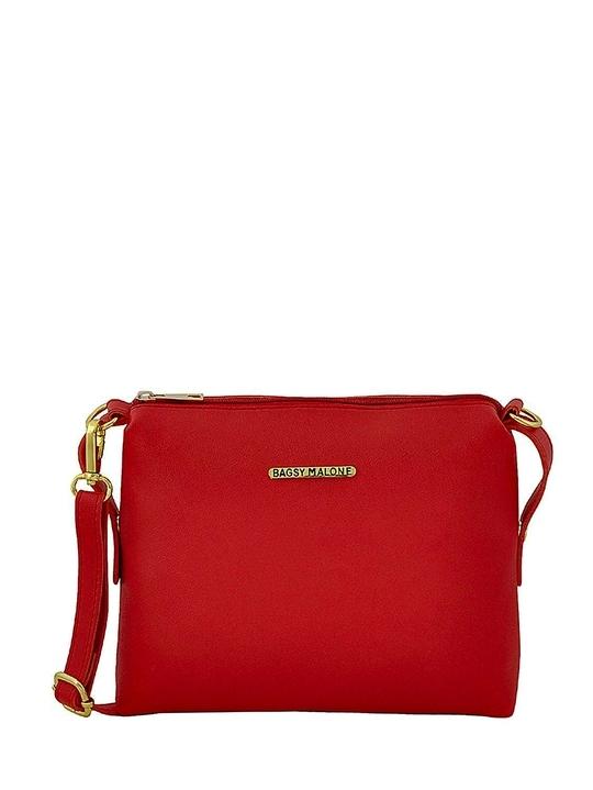 Bagsy Malone Women's Tote Combo Bag of 3 - Red
