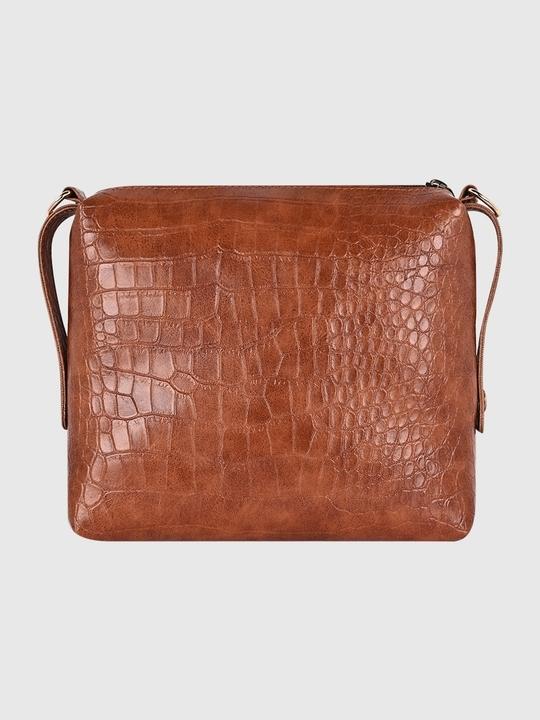 Bagsy Malone Sling Bag - Combo Gift Set - Croco Maroon