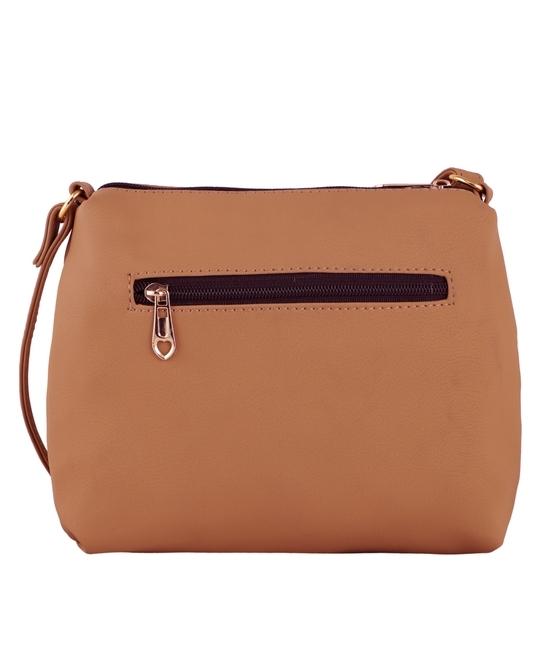 Bagsy Malone Sleek Beige Sling  for women