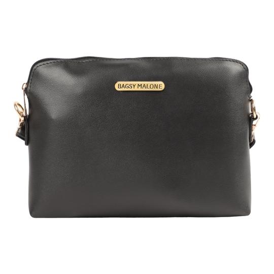 Bagsy Malone Iconic Black Adjustable  Sling bag
