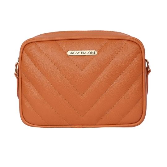 Bagsy Malone Vegan Leather Textured Sling Bag