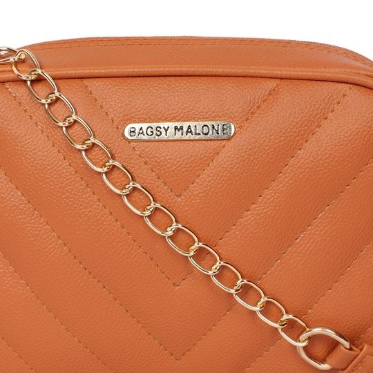 Bagsy Malone Vegan Leather Textured Sling Bag