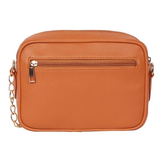 Bagsy Malone Vegan Leather Textured Sling Bag