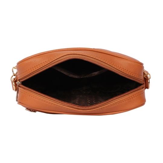 Bagsy Malone Vegan Leather Textured Sling Bag