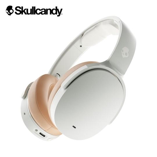 Skullcandy Hesh ANC Wireless Over-Ear Headphones, Active Noise Cancelling, Wireless Charging 22 Hours Battery Life - Mob White
