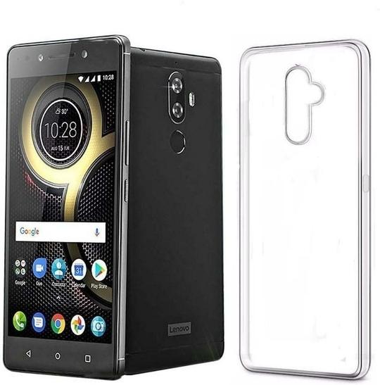 COVERBLACK Rubber Back Cover Compatible model for Lenovo XT 1902-3 / K8Note - Transparent